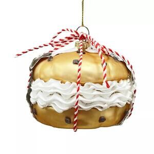 St. Nicholas Square Pastry Christmas Ornament NWT